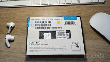 OWC Aura Pro X2 1TB Interno NVME 3D TLC NAND SSD