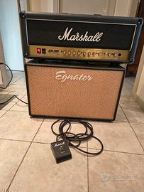 Marshall DSL 50 + Egnater cassa 2x12 100w