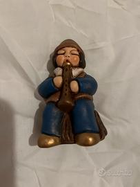 Suonatore con piffero thun presepe classico