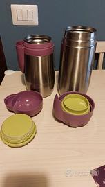 Due Thermos Chicco per pappa e porta biberon