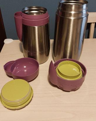 Due Thermos Chicco per pappa e porta biberon