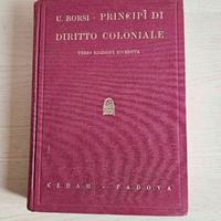 Principi di Diritto Coloniale 1938 CEDAM