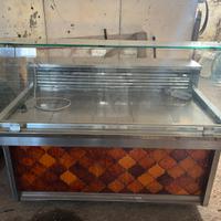 Vetrina refrigerata in acciaio inox