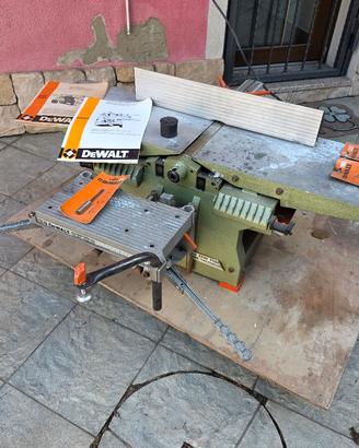 Pialla filo spessore DeWalt DW1150 + Mortasatrice