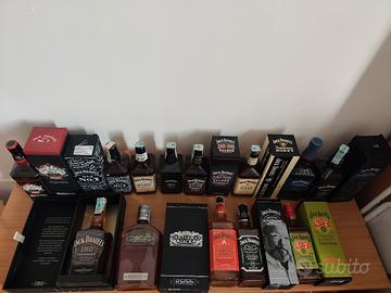 bottiglie di whisky Jack Daniel's 