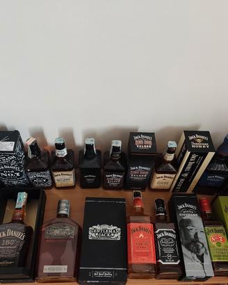 bottiglie di whisky Jack Daniel's 