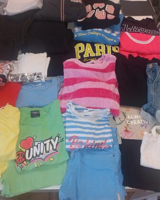 abbigliamento bambina 12/14 anni