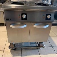 FRIGGITRICE A GAS 2 VASCHE 80x90