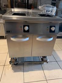 FRIGGITRICE A GAS 2 VASCHE 80x90