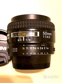 Nikon AF Nikkor 50 mm F 1.4 D