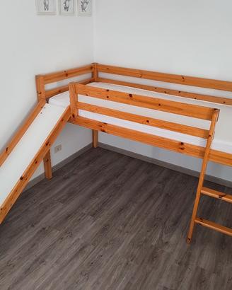 Letto con scivolo 