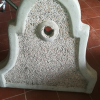 Fontana/lavandino in pietra da giardino