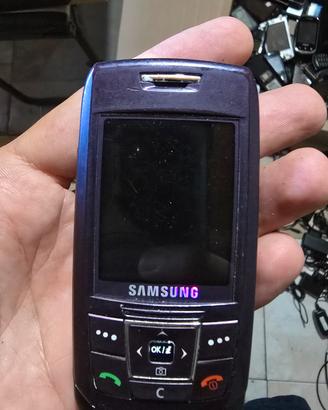 Samsung SGH-J700 Purple - Vintage Slider Phone