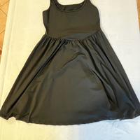 Vestito corto con spallette nero Shein taglia S