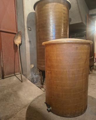 5 botti in vetroresina