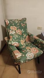 Set 2 poltrone vintage da sala – eleganti