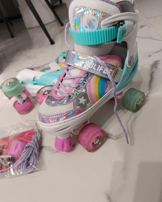 Pattini a rotelle Unicorn taglia M (32/36)