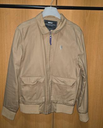 Giacca Harrington WESC Uomo, Color Beige, Taglia S