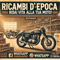 Ricambi usati moto epoca anni '80, '90 e 2000
