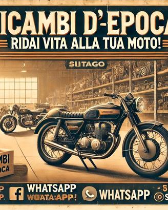 Ricambi usati moto epoca anni '80, '90 e 2000