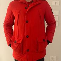 Giubbino rosso Superdry taglia S
