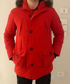 Giubbino rosso Superdry taglia S