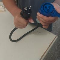 Adattatore Presa industriale-shuko. Con Cavo in Go