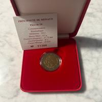 Moneta commemorativa Monaco
