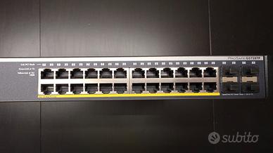 Switch Netgear GS728TPv2 Smart 24P Gigabit PoE+