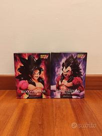 Goku e Vegeta SSJ4 Blood of Saiyans Banpresto