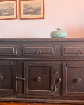 Credenza / madia in legno massello artigianale