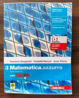 Matematica azzurro terza edizione vol 3