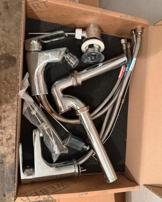 Kit rubinetti bagno: Lavandino + Bidet