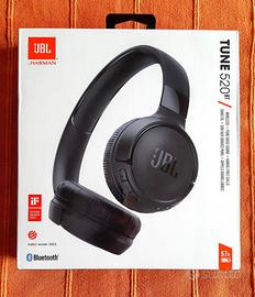 Cuffie JBL Tune 520 BT Bluetooth *NUOVE 57h Microf