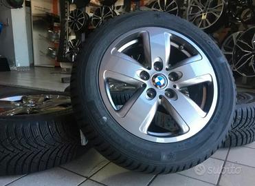 4 Cerchi bmw 16” con gomme invernali