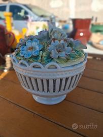 porta oggetti in ceramica 