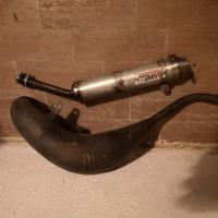 scarico completo husqvarna 125 