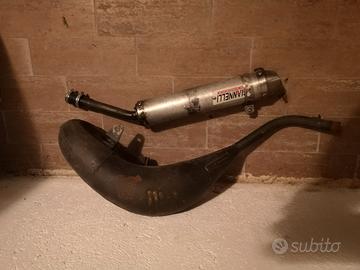 scarico completo husqvarna 125 