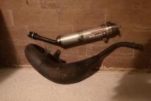 scarico completo husqvarna 125 