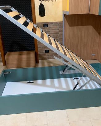 letto contenitore singolo