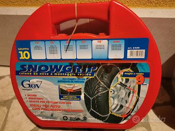 catene da neve snowgrip gruppo 10