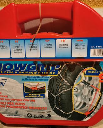 catene da neve snowgrip gruppo 10