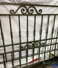 Testata letto ferro battuto