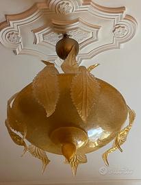 Lampadario in vetro murano originale