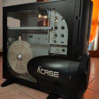 Aplus twin engine tower black case