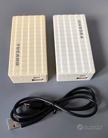 2 Power Bank Tucano 4400mAh