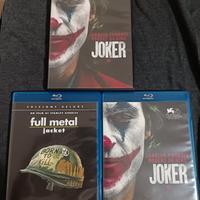 Blu ray e Dvd film 