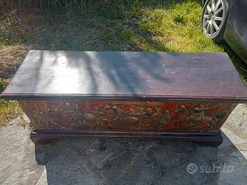 Antiquariato cassapanca 800