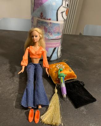 Barbie con coperta Frosen e accessori