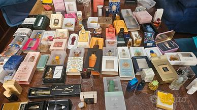 profumi mignon anni ' 80/'90 110 pezzi con scatole